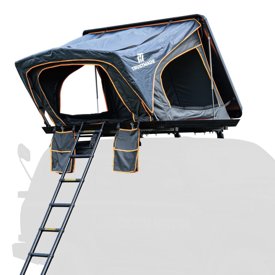 Halsman Pioneer Series Aluminum Alloy Shell Rooftop Tent – Fold-Out Design - Image 7