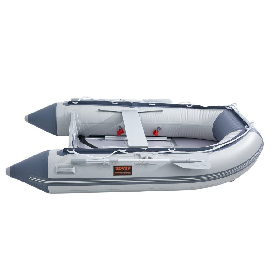 Halsman Inflatable Dinghy Boat – 4-Person Fishing & Sport Tender with Aluminum Oars - Image 7
