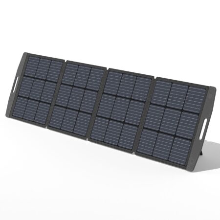 Halsman 200W Foldable Portable Solar Panel Kit – Waterproof with Adjustable Kickstand